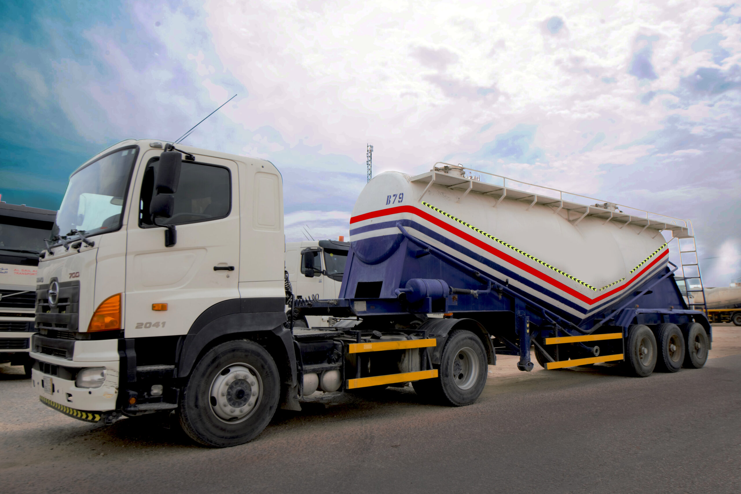 Al Sail Transports Cement Bulker